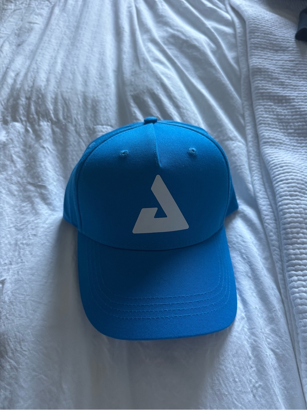 Bright Blue Joola  Pickleball Cap with White Geometric Logo